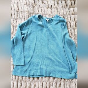 Sweater J.Jill size 2X LONG sleeve  vneck